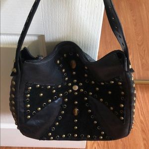 Black Nine West Hobo Bag